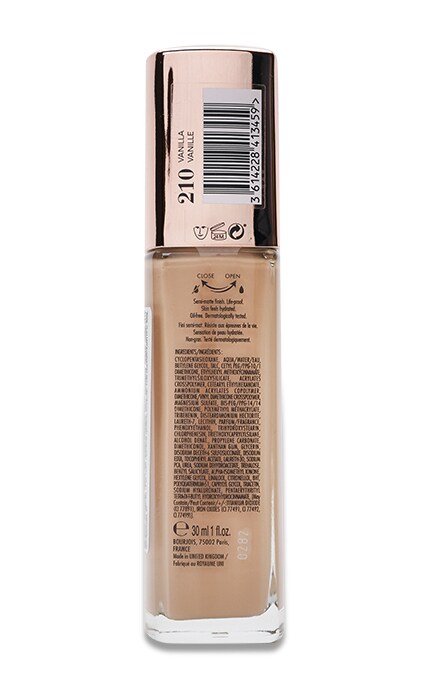 BOURJOIS-Тональна основа Bourjois Always Fabulous 24H Extreme Resist SPF20-3614228413459