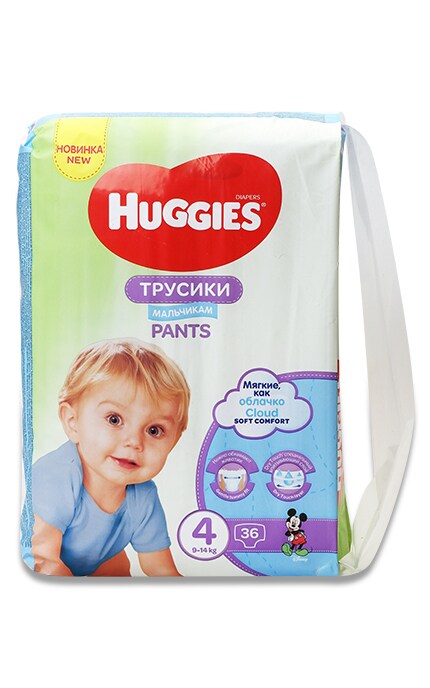 HUGGIES PANTS-Підгузки-трусики Huggies Pants для хлопчиків 4 розмір 9-14 кг-5029053564265