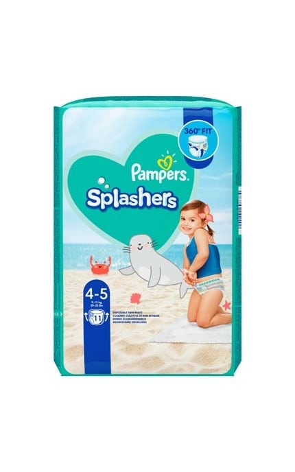 PAMPERS SPLASHERS-Трусики для плавання Pampers Splashers Розмір 4-5 (9-15 кг), 11 шт-8001090698384