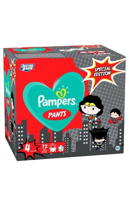 PAMPERS-Підгузки-трусики Pampers Maxi Special Edition Розмір 4, 9-15 кг, 72 шт.-8001841968254