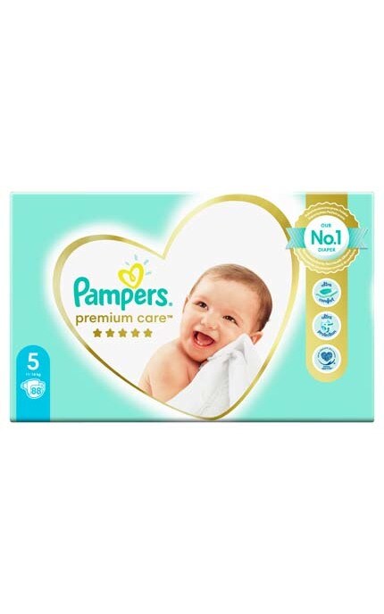 PAMPERS PREMIUM-Подгузники Pampers Premium Care Размер 5, 11-16кг, 88 штук -4015400541813