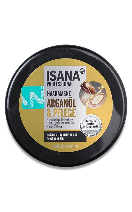 ISANA HAIR PROFESSIONAL-Маска для волос Isana Professional с маслом арганы для ломких волос 250 мл-4305615625027