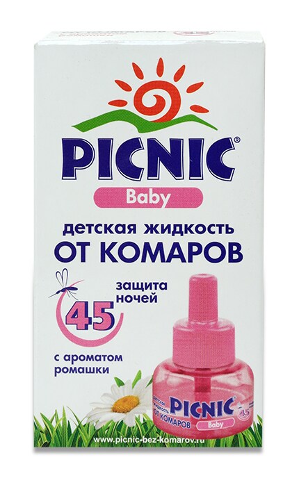 PICNIC-Рідина від комарів Baby Family 45 ночей -4820185020695