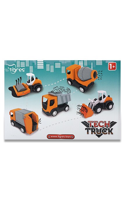 ТИГРЕС-Іграшка Тигрес Авто Tech Truck 2-4820159394784