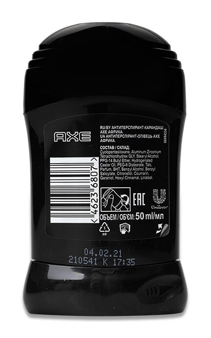 AXE-Антиперспирант-карандаш Axe Africa для мужчин 50 мл-8720181415678