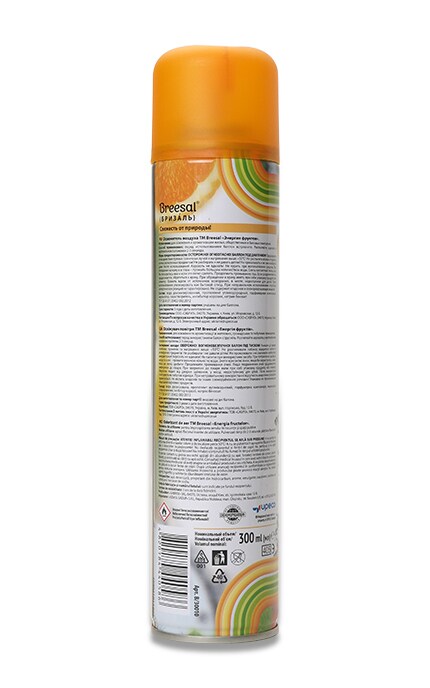 BREESAL-Освіжувач повітря Breesal Fruit Energy, 300 мл-4820184440586