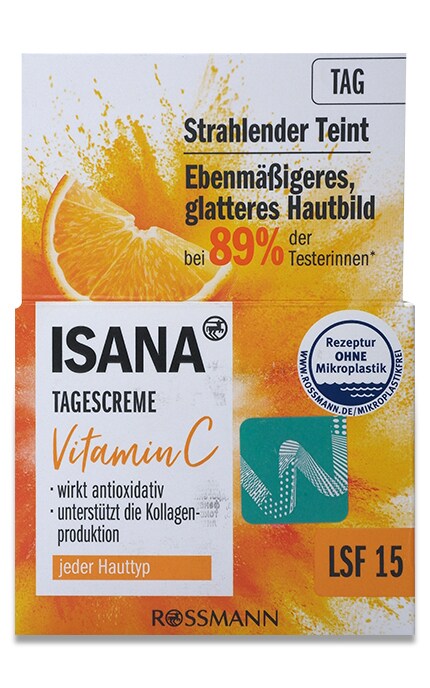 ISANA-Дневной крем Vitamin C, 50 мл-4305615835235