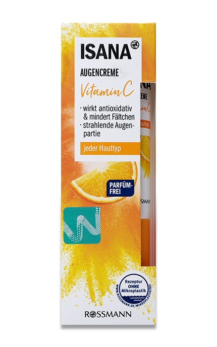 ISANA-Крем під очі Vitamin C, 15 мл-4305615835266