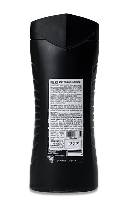 AXE-Гель для душу Axe Dark Temptation для чоловіків 400 мл-8710447284094