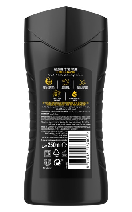 AXE-Гель для душу чоловічий Аxe Дарк Темптейшн 250 мл-8710447276570