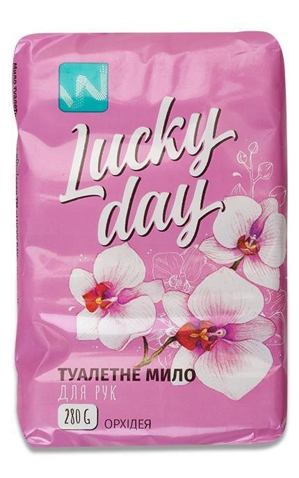 LUCKY DAY-Мило туалетне Lucky Day Орхідея тверде 280 г-1336704