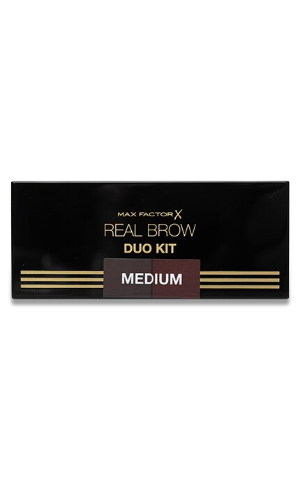 MAX FACTOR-Набор для коррекции бровей Max Factor Real Brow Duo Kit тон 002 Medium 4 г-3614228435789