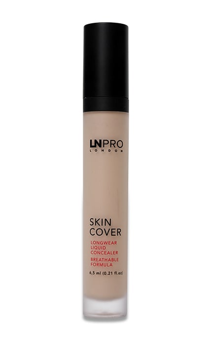 LN PROFESSIONAL-Консилер для обличчя LN Pro Skin Cover Longwear Liquid Concealer тон 102 Айворі 65 мл-5060805940593