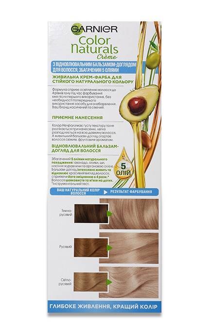 COLOR NATURALS-Крем-краска для волос Garnier Color Naturals тон 112 Натуральный очень светлый блонд 1 шт-3600542423953
