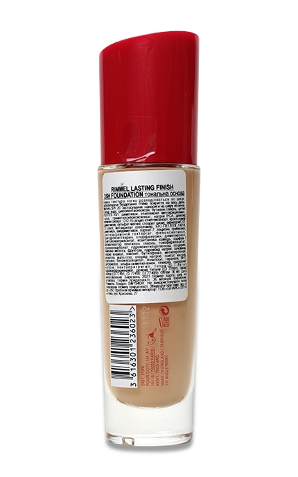 RIMMEL-Тональна основа для обличчя Rimmel Lasring Finish 25H Foundation тон 170 Wheat 30 мл-3616301236023