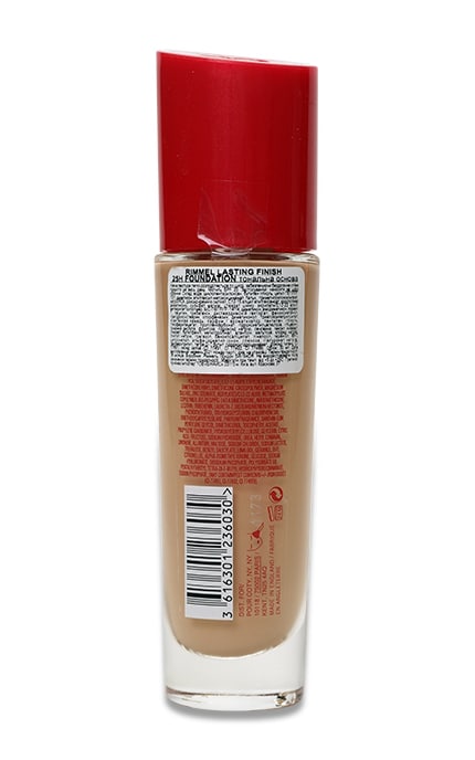 RIMMEL-Тональна основа для обличчя Rimmel Lasring Finish 25H Foundation тон 210 Golden Beige 30 мл-3616301236030