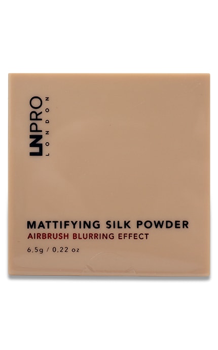 LN PROFESSIONAL-Пудра матуюча для обличчя LN Pro Mattifying Silk Powder тон 101 Фарфор 65 г-810134217683