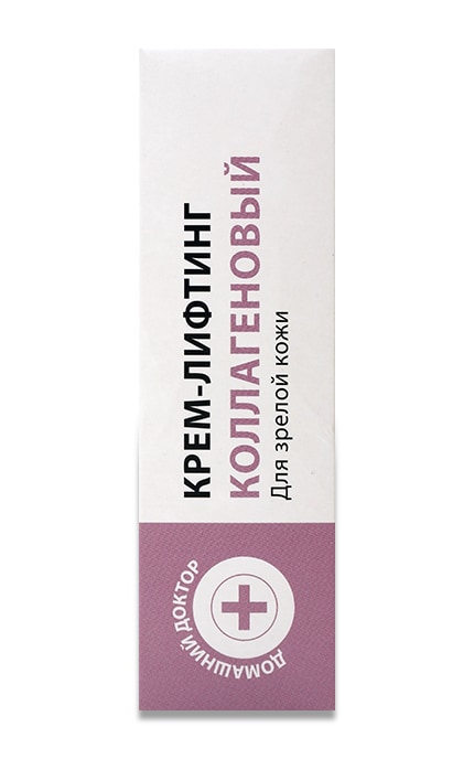 ДОМАШНИЙ ДОКТОР-Крем-ліфтинг для зрілої шкіри обличчя Домашній Доктор Колагеновий, 30 мл-4823015943300