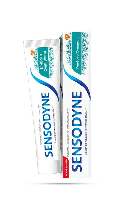 SENSODYNE-Зубна паста Sensodyne Глибоке Очищення 75 мл-5054563190772