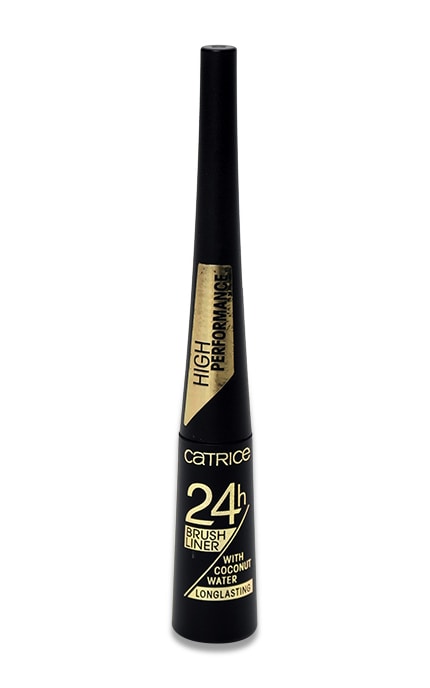 CATRICE-Підводка стійка для очей Catrice 24h Brush Liner тон 010 Ultra Black 3 мл-4059729274946
