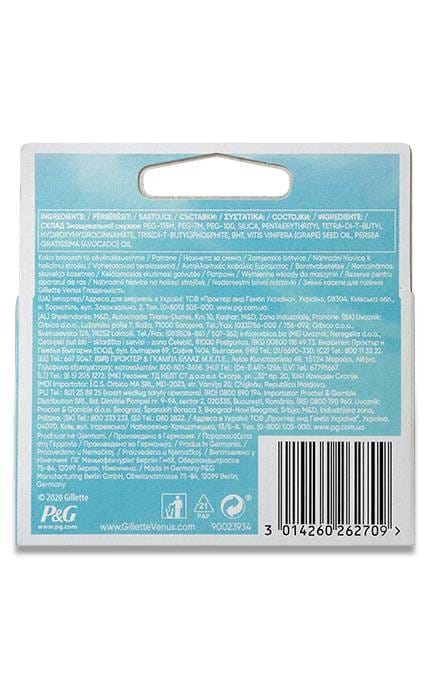 GILLETTE VENUS-Змінні картриджі для гоління Gillette Venus Smooth 4 шт-3014260262709