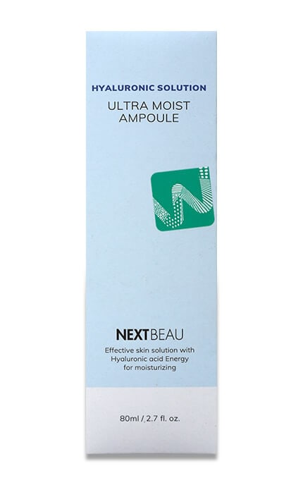 NEXTBEAU-Увлажняющая сыворотка для лица Nextbeau Hyaluronic 80 мл-8809696980991