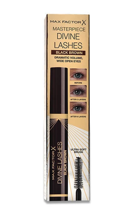 MAX FACTOR-Туш для вій Max Factor Masterpiece Divine Lashes Mascara тон Blackbrown 8 мл-3616301901822