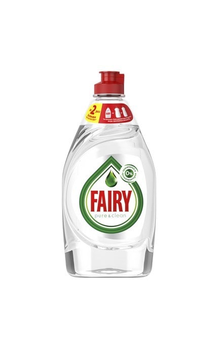 FAIRY-Средство для мытья посуды Fairy Pure&Clean 450 мл-8001090837424