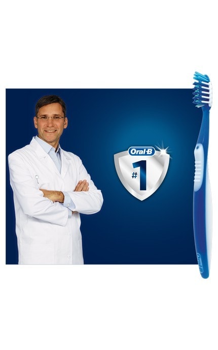 ORAL B-Зубная щетка Oral-B Pro-Expert Cross Action 2 шт-3014260022051