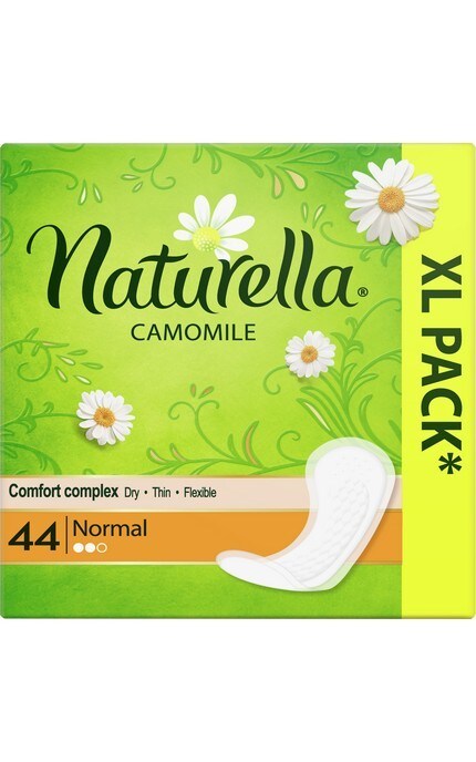 NATURELLA-Прокладки гігієнічні щоденні Naturella Camomile XL Pack 44 шт-8006540100769