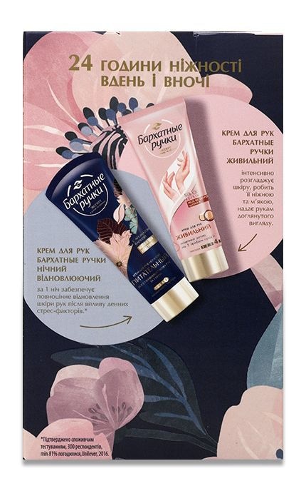 SILKY HANDS-Подарочный набор Бархатные ручки День и ночь 1 шт.-8720182991157