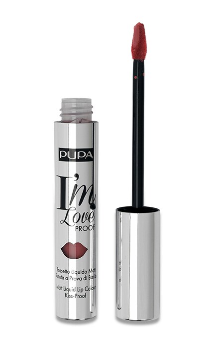 PUPA-Помада жидкая для губ Pupa I'm Loveproof матовая, тон 001, 2,7 мл-8011607316991