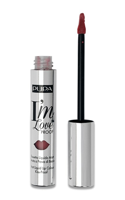 PUPA-Помада жидкая для губ Pupa I'm Loveproof матовая, тон 005, 2,7 мл-8011607317035