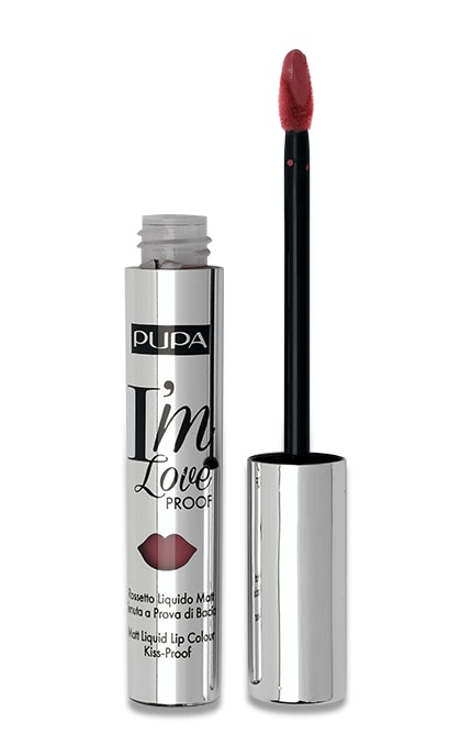 PUPA-Помада жидкая для губ Pupa I'm Loveproof матовая, тон 004, 2,7 мл-8011607317028