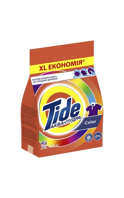 TIDE-Порошок для прання Tide Аква-Пудра Color 4050 г-8006540535301