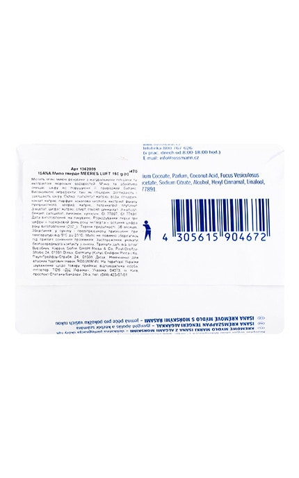 ISANA-Мыло твердое для рук Isana Meeres Lift 150 г-4305615904672