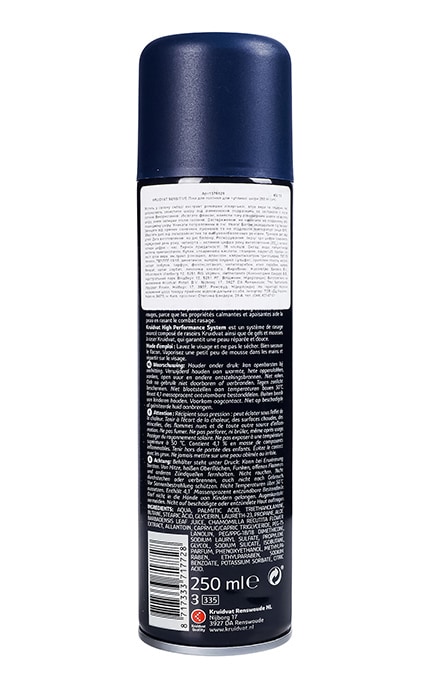 KRUIDVAT-Піна для гоління для чутливої шкіри Kruidvat Sensitive 250 мл-8717333717728