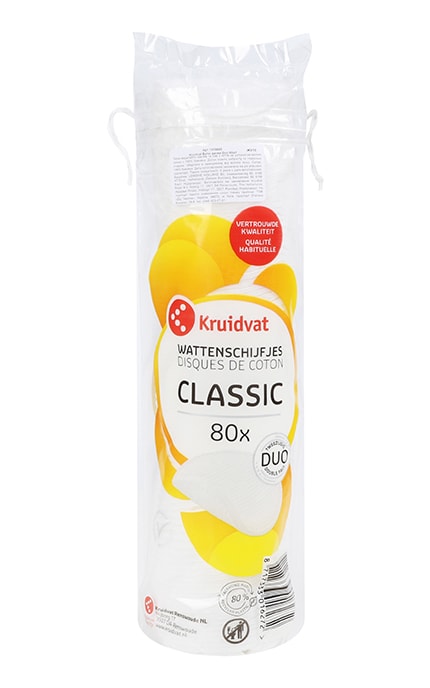 KRUIDVAT-Диски ватные Kruidvat Duo 80 шт-8720674218397