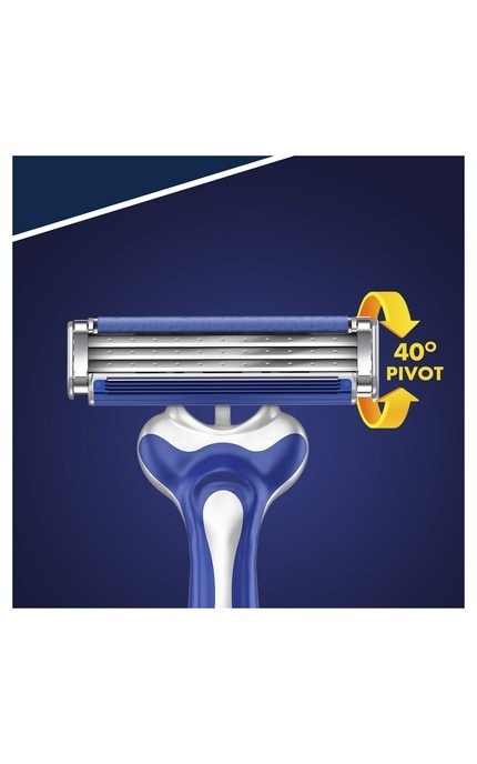 GILLETTE-Одноразові бритви для гоління чоловічі Gillette Blue 3 Comfort 8 шт-7702018604319