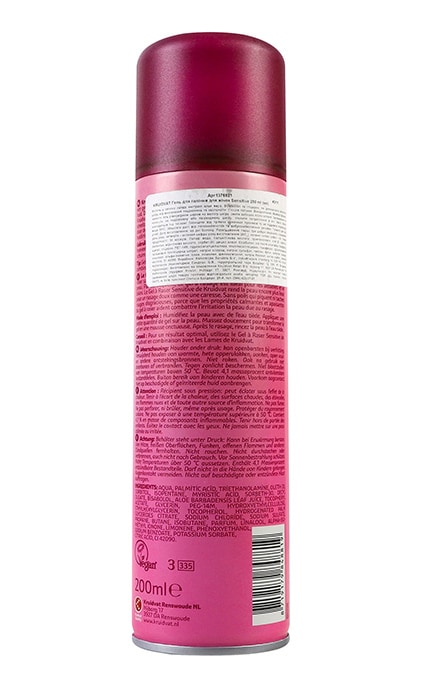 KRUIDVAT-Гель для бритья для женщин Kruidvat Aloe Vera Sensitive 200 мл-8719179848819