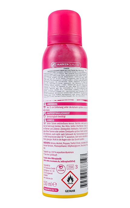 ISANA-Дезодорант-спрей для тіла Isana Candy Sky 150 мл-4305615887197