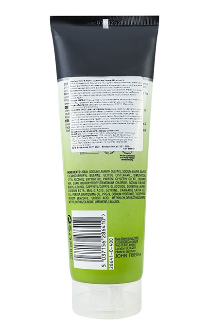 JOHN FRIEDA-Шампунь для волос John Frieda Detox&Repair 250 мл-5037156286410