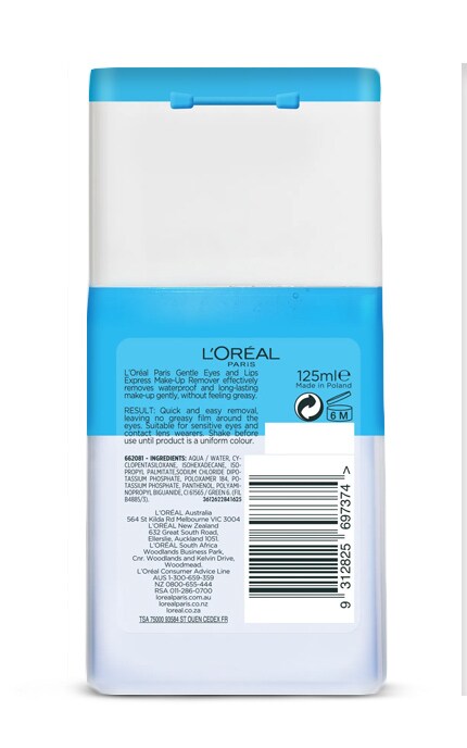 SKIN EXPERT-Засіб для зняття водостійкого макіяжу L’Oreal Paris Skin Expert для всіх типів шкіри 125 мл-3600524234447