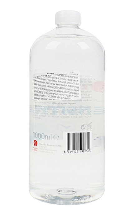 KRUIDVAT-Мыло жидкое запаска Sensitive Kruidvat 1000 мл-8719179492852