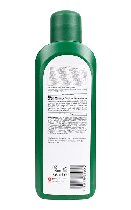 KRUIDVAT-Піна для ванни Kruidvat Каштан 750 мл-8719179770554