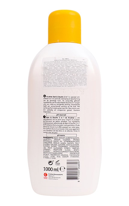 KRUIDVAT-Піна для ванни 2в1 Kruidvat 1000 мл-8711555266897