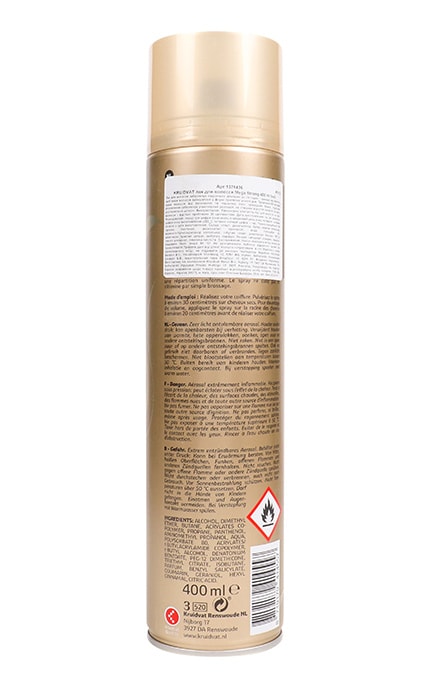 KRUIDVAT-Лак для волос Kruidvat Mega Strong 400 мл-8719179414557