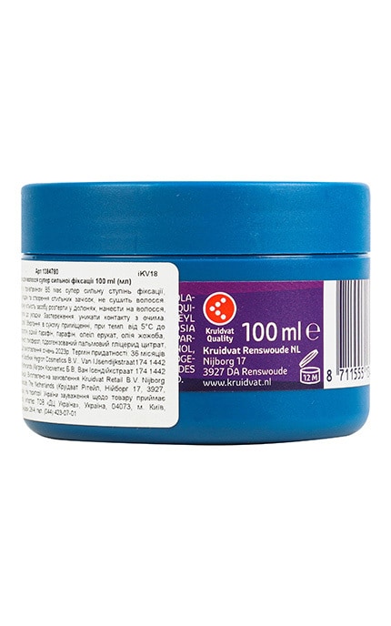 KRUIDVAT-Воск для волос супер сильной фиксации Kruidvat 100 мл-8711555134301