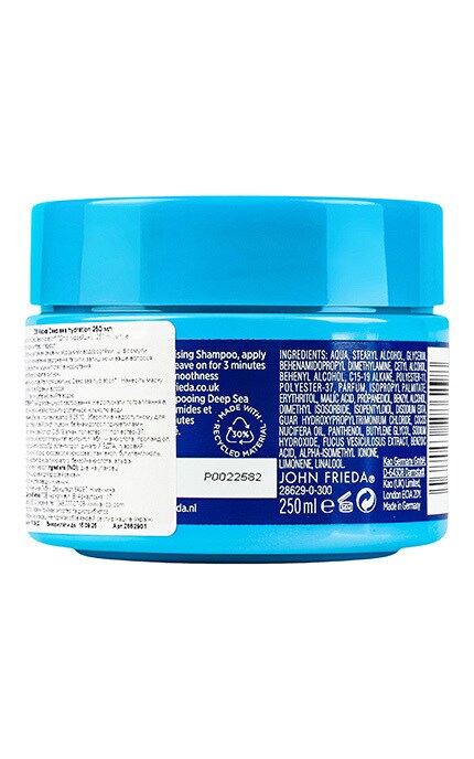 JOHN FRIEDA-Маска для волос John Frieda Hydration Deep Sea 250 мл-5037156286298