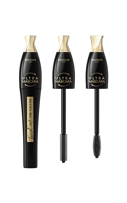 BOURJOIS-Тушь для ресниц Bourjois Twist Up The Volume Ultra Black насыщенный цвет 8 мл-3616302737352